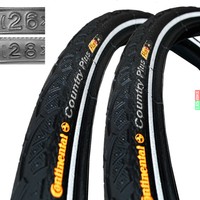 2x Continental Country PLUS 26"-28" Tour Trekking Fahrrad Reifen