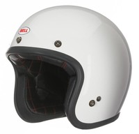 BELL CUSTOM 500 -  VINTAGE WHITE HELMET  **FREE NEXT DAY DELIVERY**