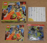 Lego Power Miners 8189 MAGMA-LÄUFER Magma Mech | zu 100% KOMPLETT + BA + OVP