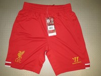 Kinder Short Hose FC Liverpool Home 14/15 Orig Warrior Gr S M L XL neu kids size