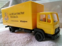 Mercedes Benz LP 814 Post Koffer,Rolf,neue Postleitzahlen,neuwertig,OVP