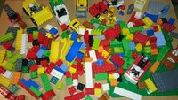 Lego Duplo,Konvulut, 220 Teile, Bauplatte, Gebraucht 