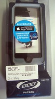 BBB Smartphonetasche  Patron  BSM-02 BLACK  für iPhone 4 + iPhone 4S (P44)11438