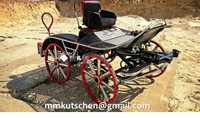 Kutsche Marathonwagen Sport Wagonette Kutschen Pferdekutsche Pferde