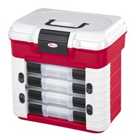 ANGELBOX MIT SITZ ANGELKOFFER  KUNSTSTOFFKOFFER ZUBEHÖRKOFFER ANGELZUBEHÖR NEU