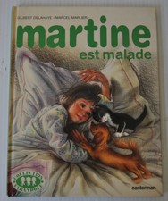 MARTINE est Malade French BOOK Gilbert Delahaye / Marcel Marlier 1980s
