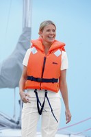 Universale AWN Rettungsweste BRAVISSIMO 50-70kg Schwimmweste Weste 100N Neu