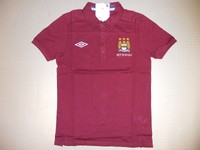 Polo Shirt Manchester City 10/11 Orig. Umbro Gr S neu