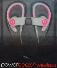 Beats by Dr Dre Powerbeats2 PINK Bluetooth Wireless Pink / Gray Brand New Sealed