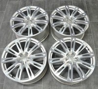 Original Audi A8 S8 4H A7 S7 20 Zoll Felgen Felgensatz 9x20 ET37 Frontpoliert 
