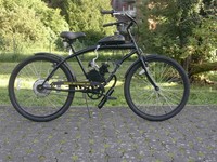 BEACHCRUISER CRUISER mit Hilfsmotor Fahrrad Benzin Motor Dirt Pocket bike 49 cc