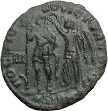 CONSTANTIUS II 351AD Chi-Rho Christogram BY THIS SIGN CONQUER Roman Coin i55809