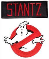  Ghostbusters  + STANTZ - Uniform Kostüm Patch  -  Aufnäher  Set neu    
