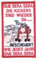 Alter Anti Offenbach Aufnäher + QUE SERA SERA..+ für Frankfurt Fans Kutte