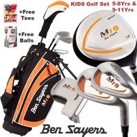 JUNIOR Ben Sayers 2016 M1i Package Set Kids Golf Set + Stand Bag - RIGHT HAND