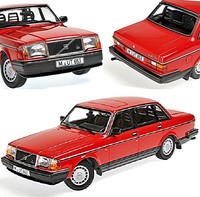 Volvo 240 GL 1986 Limousine 1984-91 rot red 1:18 Minichamps