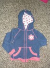 Infant Girl's Koala Kids Size 24 Month Hooded Jacket With Flowers G.U.C.