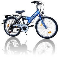Fahrrad Kinderfahrrad 20 Zoll Shimano 6 Gang BLAU Licht Straßen zugelassen neu