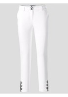 neue CLASS Damen 7/8 Hose Röhre mit Power-Mesh-Einsatz Farbe weiß Größe 38