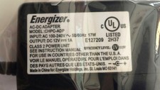 Energizer E127209 2H37 Ac -Dc Adapter
