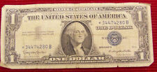 1957 B $1 Silver Certificate Star Note -# * 34474280 B - Good