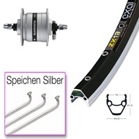 Vorderrad Fahrrad /28 Zoll / Exal ZX 19 / mit Shimano Nabendynamo DH3N31 schwarz