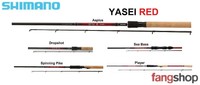 Shimano Yasei Red Angelrute 1,98m 2,40m 2,50m 2,70m Pike Aspius Player Dropshot 
