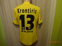 Alemannia Aachen Original Jako Matchworn Trikot 2006/07 + Nr.13 Krontiris Gr.XL