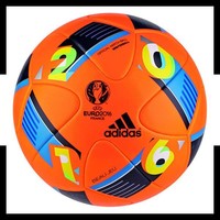 adidas Beau Jeu EM2016 OMB Winter Spielball Orange