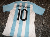 ARGENTINIEN  "MARADONA" TRIKOT;ORIGINAL HANDSIGNIERT