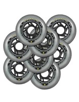 8x Powerslide 80mm / 83A Fitness Rollen! NEU! für alle Inline Skates Inliner