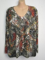 Schicker Sommer Pullover orig. GERRY WEBER EDITION Feinstrick langarm 50/52 neuw