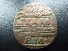 Spain c.150-100 Bc, Ancient Iberian Celtic Coin 'Searo E.M' Greco-Spanish Celts