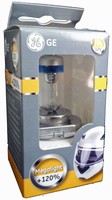 GE H4 MegaLight Moto +120% ultra helles Licht fürs Motorrad 1er 50440SNU Moto