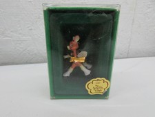 1989 Enesco The North Pole Village Jingles Pewter Reindeer Iob Sandi Zimnicki