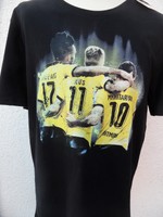 T-Shirt Borussia Dortmund "TEAMGEIST" schwarz BVB-T-Shirt Kollektion 15/16 XXL