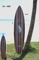 SU 180 N8D / Deko Surfboard 180 cm beidseitig lackiert Surfbrett Surfbretter
