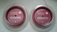 2 X Rolle Tennissaite TARGET Premium Strings rot 1,33/1,44 mm - 130 m garantiert
