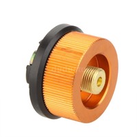 Brenner Split Konverter Anschluss Auto off Gaskartusche Tank Adapter DU F6G7