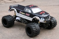 XTC RC MEGA MONSTER TRUCK 1:4 4X4 RTR 35ccm 4PS 80Km/h VERBRENNER 1:5 NEUHEIT