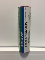 Yonex Mavis 2000 Nylon Plastik Federball Badmintonball Farbe weiß/rot -NEU-