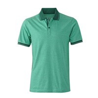 James & Nicholson Herren Men`s Heather Polo Poloshirt S M L XL XXL 3XL Neuware