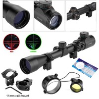 3-9*40EG Red und Green Beleuchte Hunting Rifle Scope Sight mit 11mm Mount Wrench