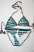 Neu s.Oliver Bikini-Set Neckholder Bikini Mehrfarbig   Gr: 42/ XL   Cup  B -C 