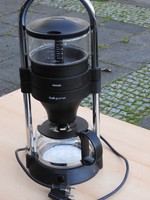 Philips Café Gourmet Kaffeemaschine schwarz Pulver TOP