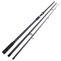 Karpfenrute Black Phantow II - 3,60m 3tlg. 2,5 -2,75lbs Steckrute Carp Angeln