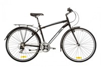 28" ZOLL HERREN TREKKING FAHRRAD REID CITY 1 SCHWARZ ALU 21 GANG SHIMANO