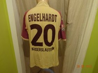 1.FC Kaiserslautern Kappa Trikot 2004/05 "DVAG" + Nr.20 Engelhardt Gr.L- XL