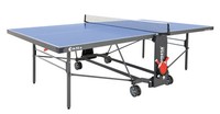 Tischtennisplatte outdoor Sponeta 4 73 e Blau wetterfest Tischtennistisch m Netz
