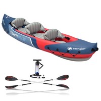 Sevylor Tahiti Plus Kajak Set Pro 3er + 2 Paddel, Pumpe, Zubehör